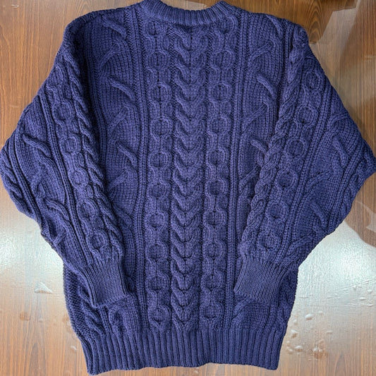 Tranditions wool sweater Made in UK / ケーブルニット セーター イギリス製 ウール