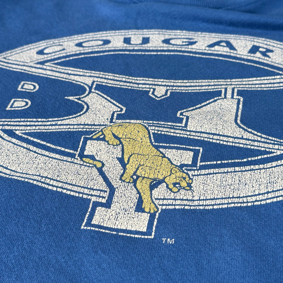 80s〜90s BYU Cougars old Print Sweat Logo7 Made in USA / スウェット アメリカ製