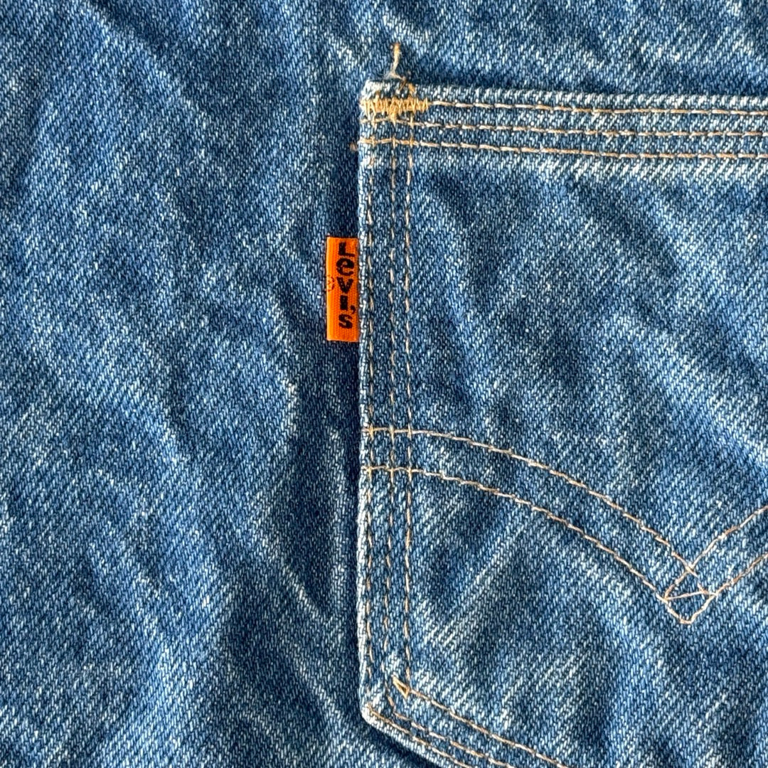 80s Levi’s 60606 boa Denim Vest Made in USA / リーバイス ボアデニムベスト ジレ