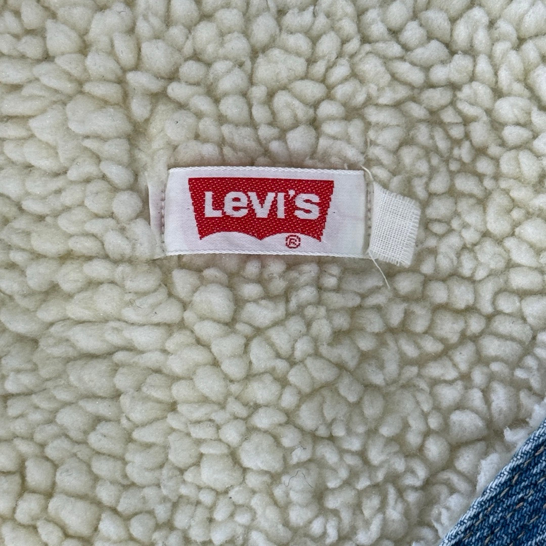 80s Levi’s 60606 boa Denim Vest Made in USA / リーバイス ボアデニムベスト ジレ