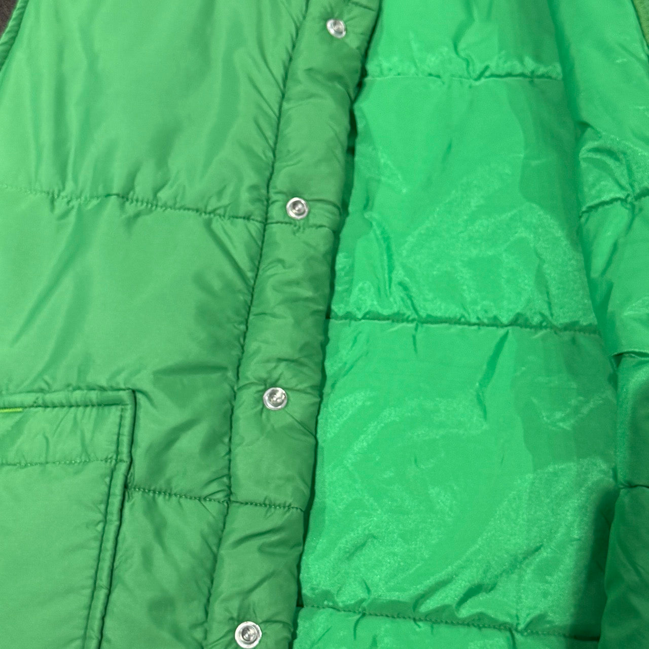 70s-80s Weather Caster vest / ウェザーキャスター 中綿ベスト