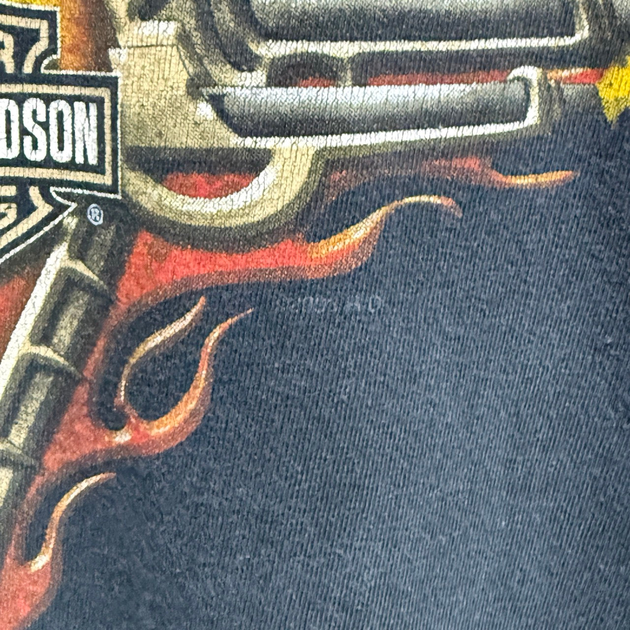 00s Harley Davidson Long Sleeve T-Shirts / ハーレーダビッドソン フレイム 長袖Tシャツ