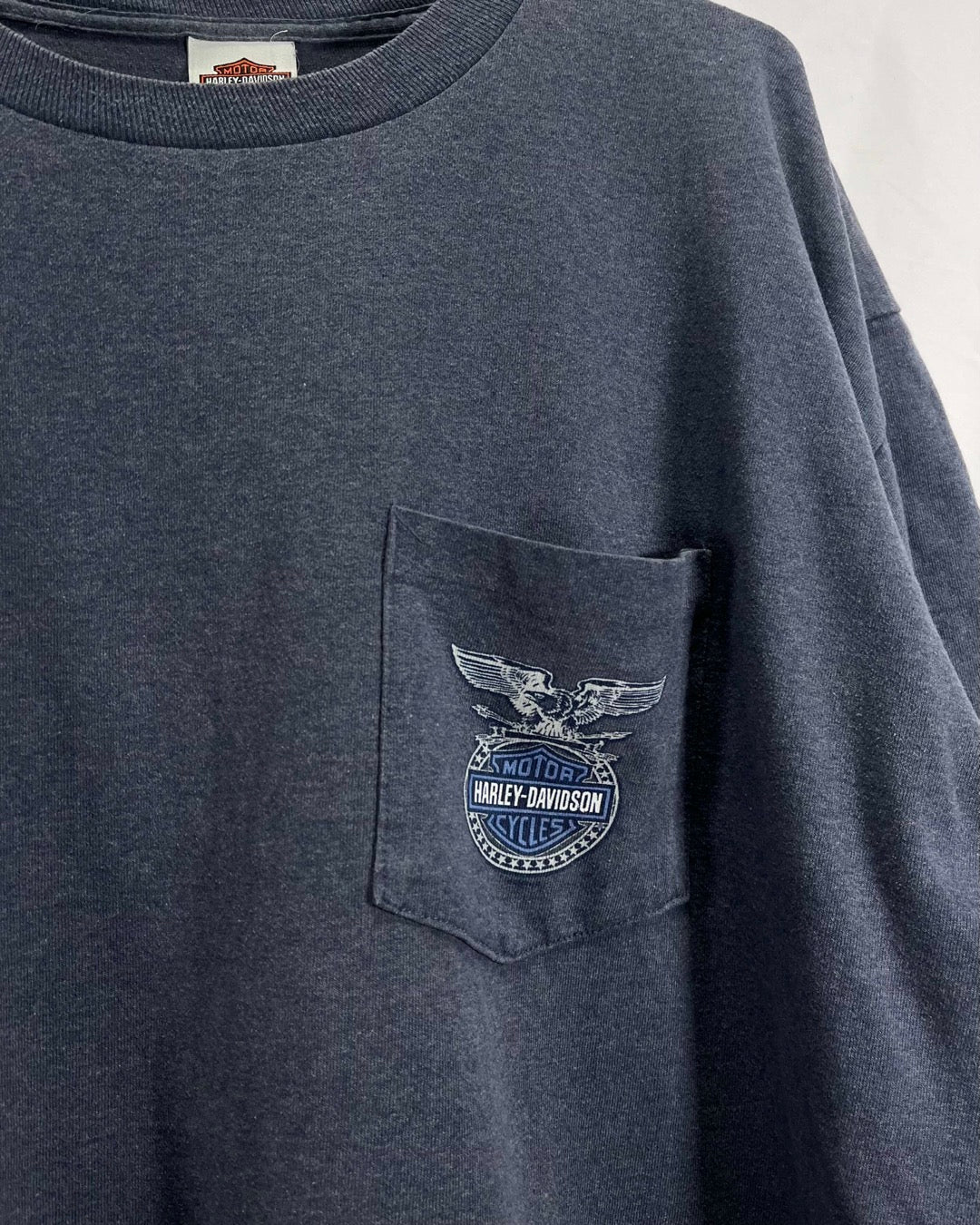 00s HARLEY DAVIDSON T-Shirt Skull Made in USA / Tシャツ アメリカ製 スカル ドクロ
