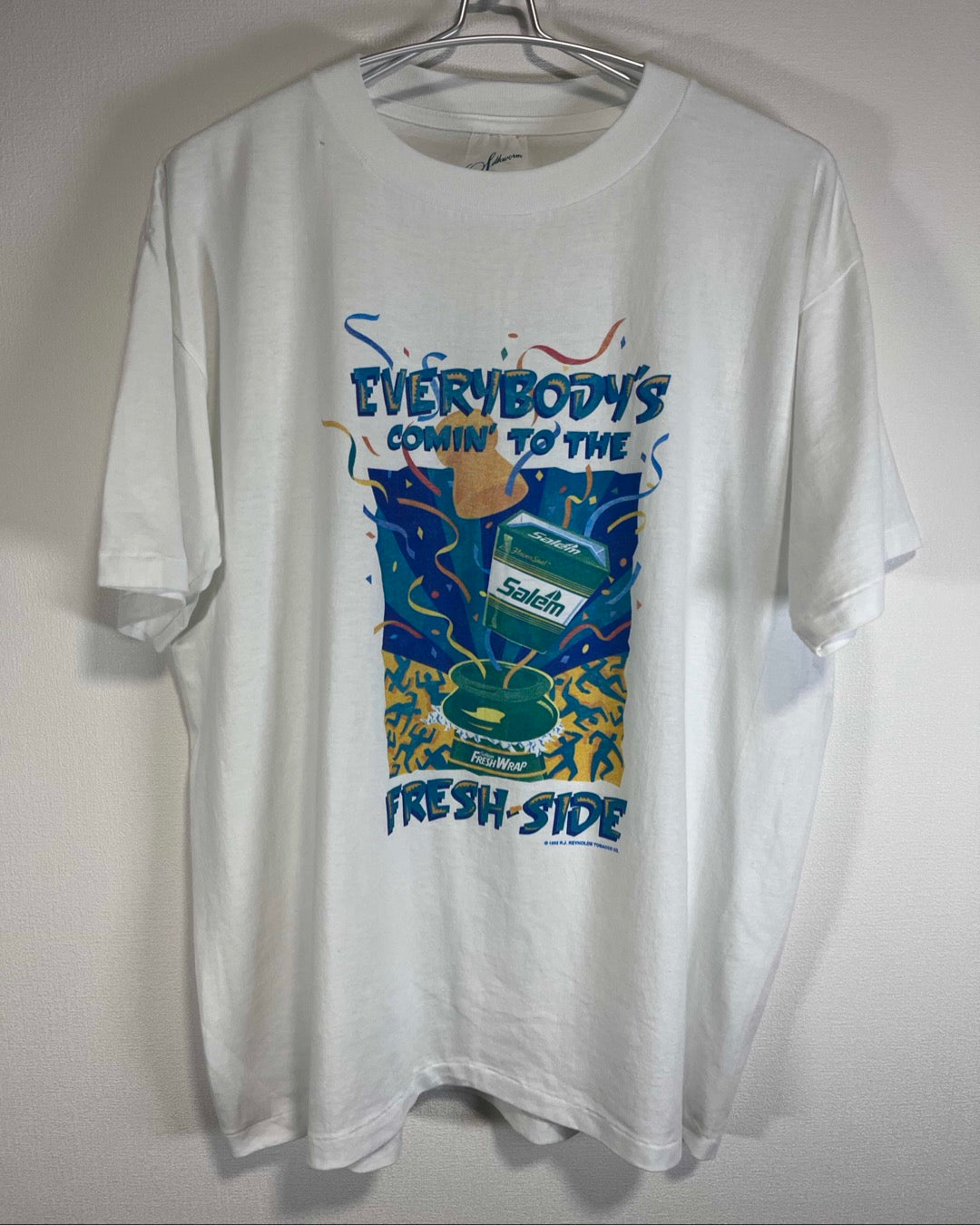 90s Salem T-shirt tobaccoCompany Made in USA / Tシャツ セーラム 企業