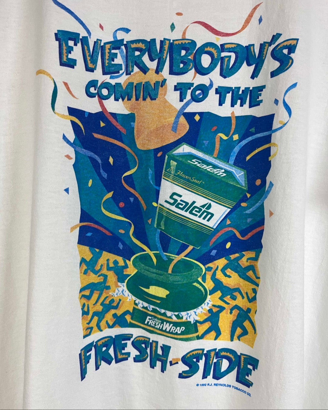 90s Salem T-shirt tobaccoCompany Made in USA / Tシャツ セーラム 企業