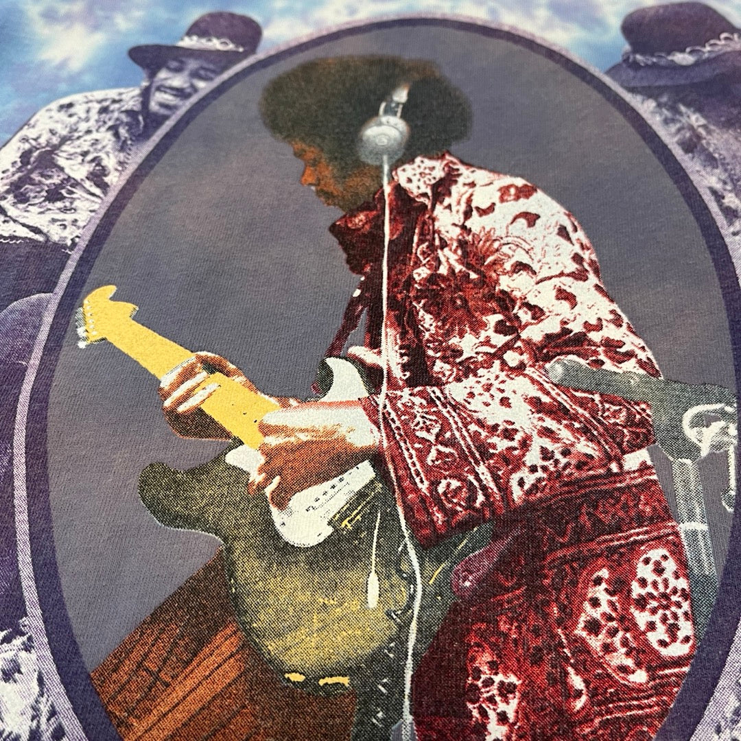 90s Jimi Hendrix T-Shirt 1998 delta Rock / Tシャツ タイダイ ロック