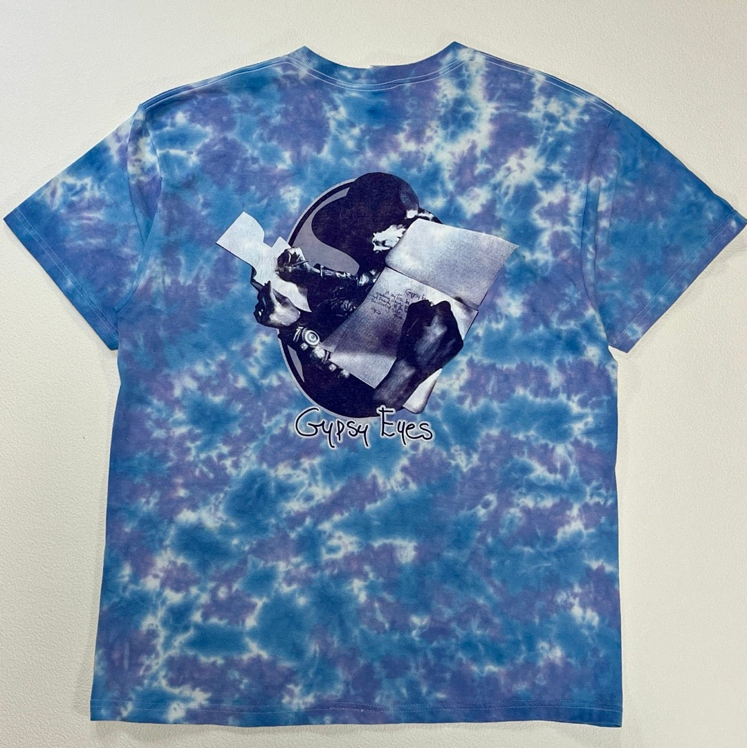 90s Jimi Hendrix T-Shirt 1998 delta Rock / Tシャツ タイダイ ロック