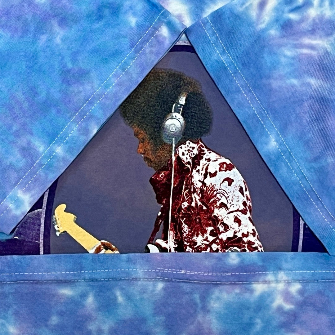 90s Jimi Hendrix T-Shirt 1998 delta Rock / Tシャツ タイダイ ロック