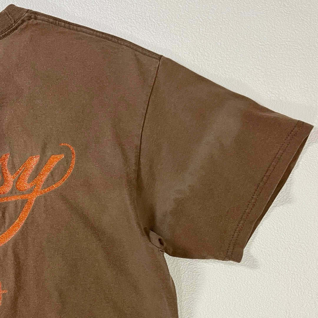 00s Stussy T-Shirt Mexico / 25周年 ラメプリント グリッター メキシコ
