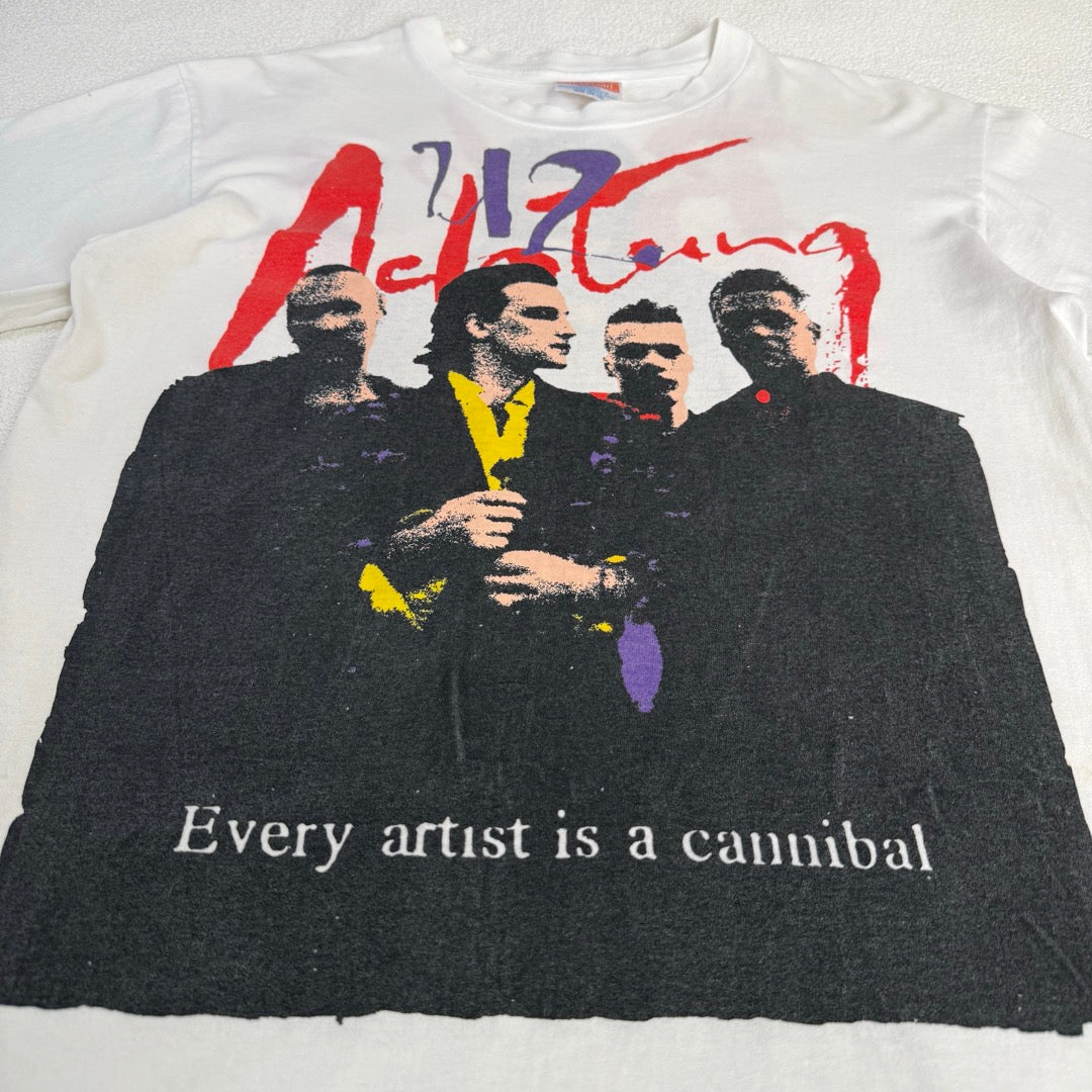 U2 ZOO Tour T-Shirt Made in USA (Hanes) /90s U2 ズーツアー ビンテージ シングルステッチ