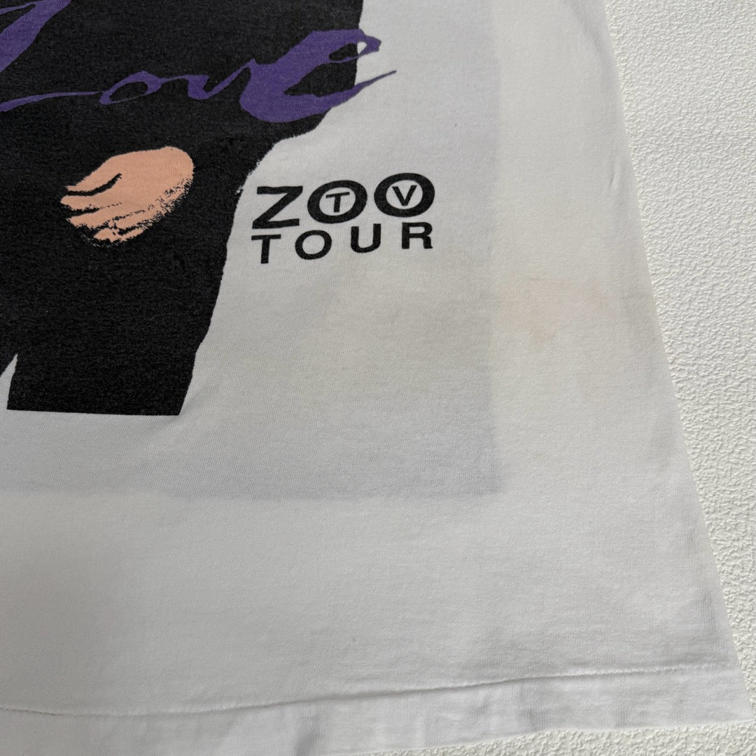 U2 ZOO Tour T-Shirt Made in USA (Hanes) /90s U2 ズーツアー ビンテージ シングルステッチ