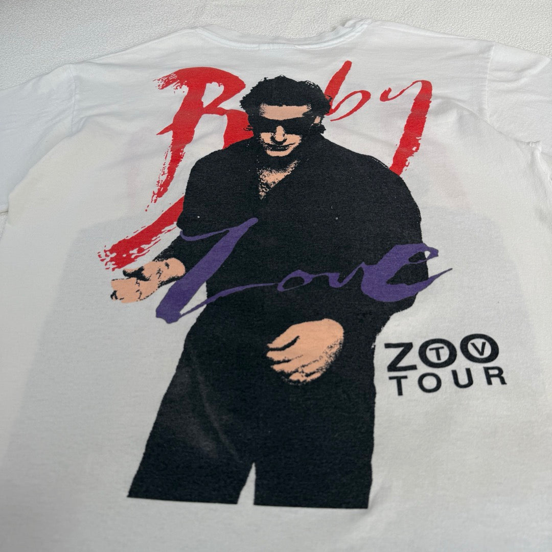 U2 ZOO Tour T-Shirt Made in USA (Hanes) /90s U2 ズーツアー ビンテージ シングルステッチ