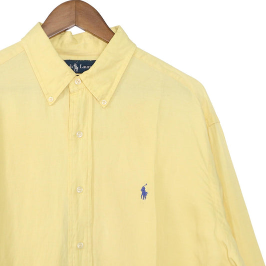 RALPH LAUREN Shirts Silk Linen / ラルフローレン シャツ シルクリネン