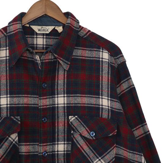 70s Woolrich Check pattern Wool Shirt / ウールリッチ チェックウールシャツ