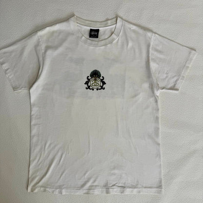 90s Stussy T-Shirt Made in USA Dragon / Tシャツ ドラゴン 紺タグ
