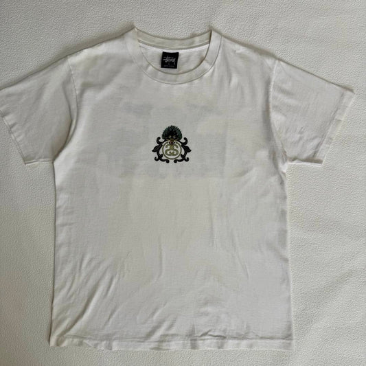 90s Stussy T-Shirt Made in USA Dragon / Tシャツ ドラゴン 紺タグ