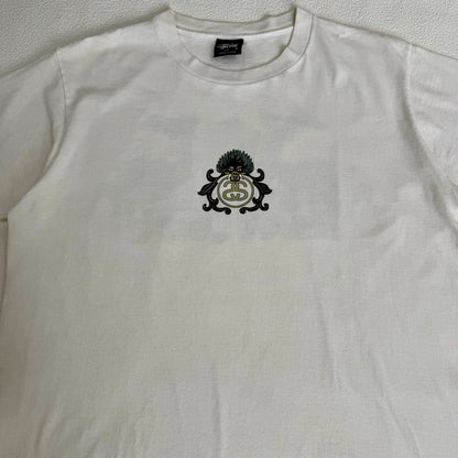 90s Stussy T-Shirt Made in USA Dragon / Tシャツ ドラゴン 紺タグ