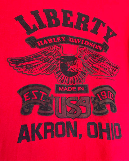 80s-90s Harley-Davidson T-Shirts USA eagle　logo / Tシャツ アメリカ製 シングルステッチ