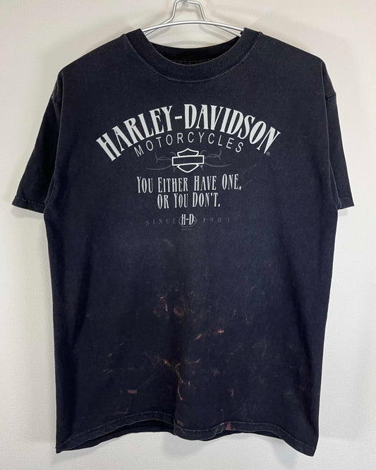 00s Harley-Davidson T-Shirt Made in USA / Tシャツ　アメリカ製　フレイム　戦闘機　バイク