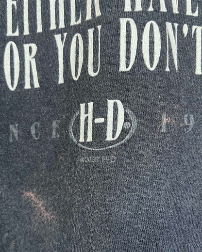 00s Harley-Davidson T-Shirt Made in USA / Tシャツ　アメリカ製　フレイム　戦闘機　バイク