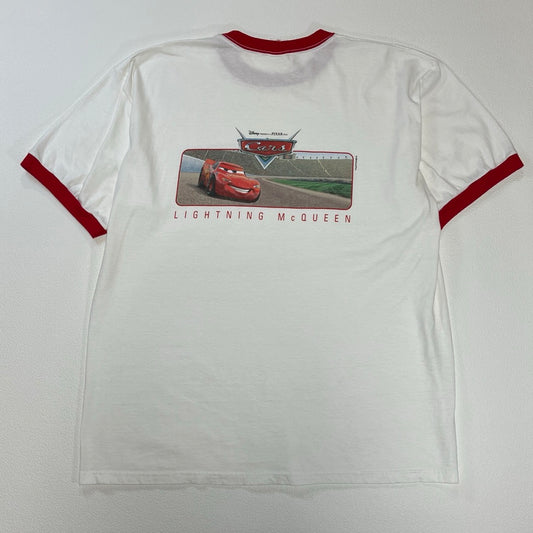 00s Disney Pixar cars T-Shirt Movie 2006 anvil / Tシャツ リンガー