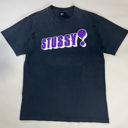 00s Stussy T-Shirt Made in USA Logo / Tシャツ 紺タグ シンプルロゴ