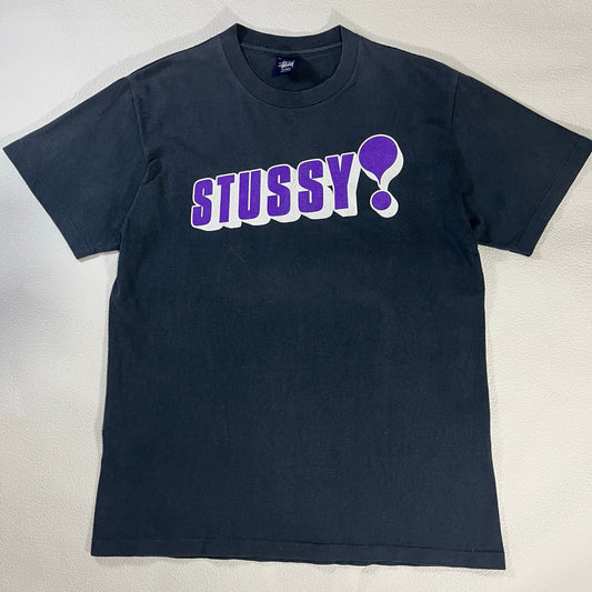 00s Stussy T-Shirt Made in USA Logo / Tシャツ 紺タグ シンプルロゴ