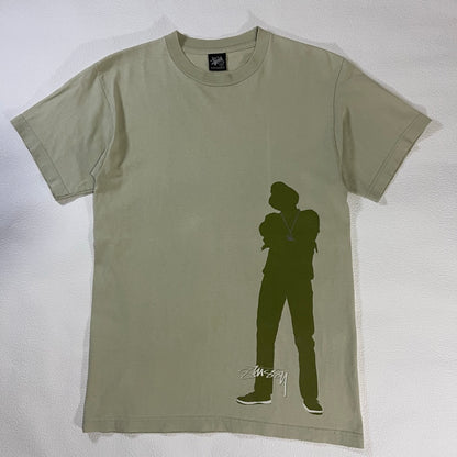00s Stussy T-Shirt Hip Hop Mexico / Tシャツ 黒タグ メキシコ　ヒップホップ