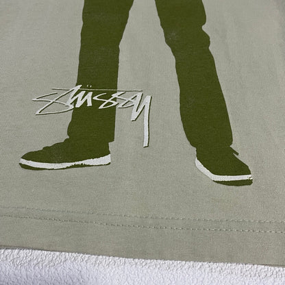 00s Stussy T-Shirt Hip Hop Mexico / Tシャツ 黒タグ メキシコ　ヒップホップ