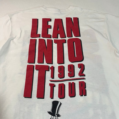 MR BIG T-Shirt　lean into it tour 1992　/ 90s Made in USA シングルステッチ　Tシャツ　Hanes