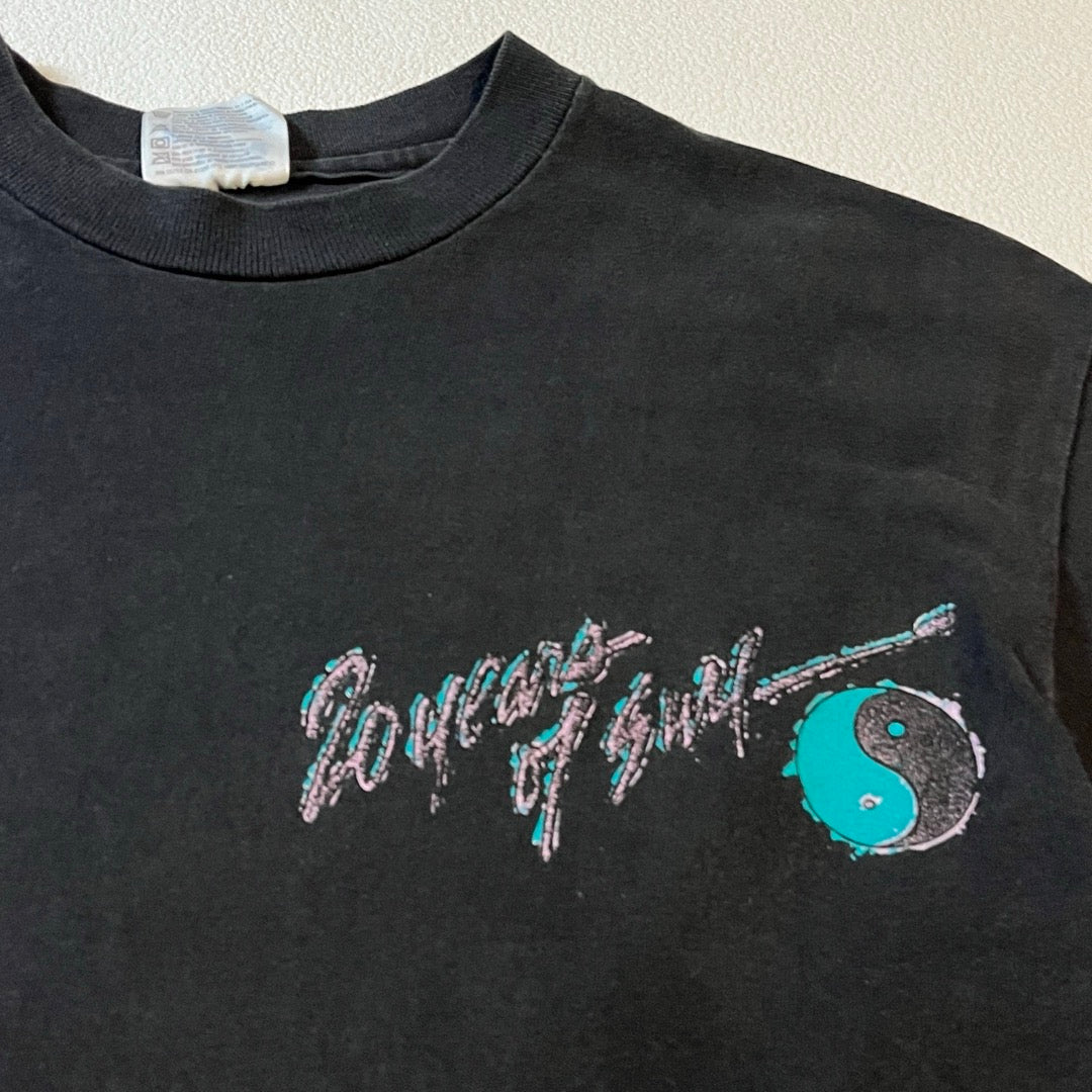 90s T&C surf T-Shirt Made in USA Hanes / Tシャツ 20周年 シングルステッチ　