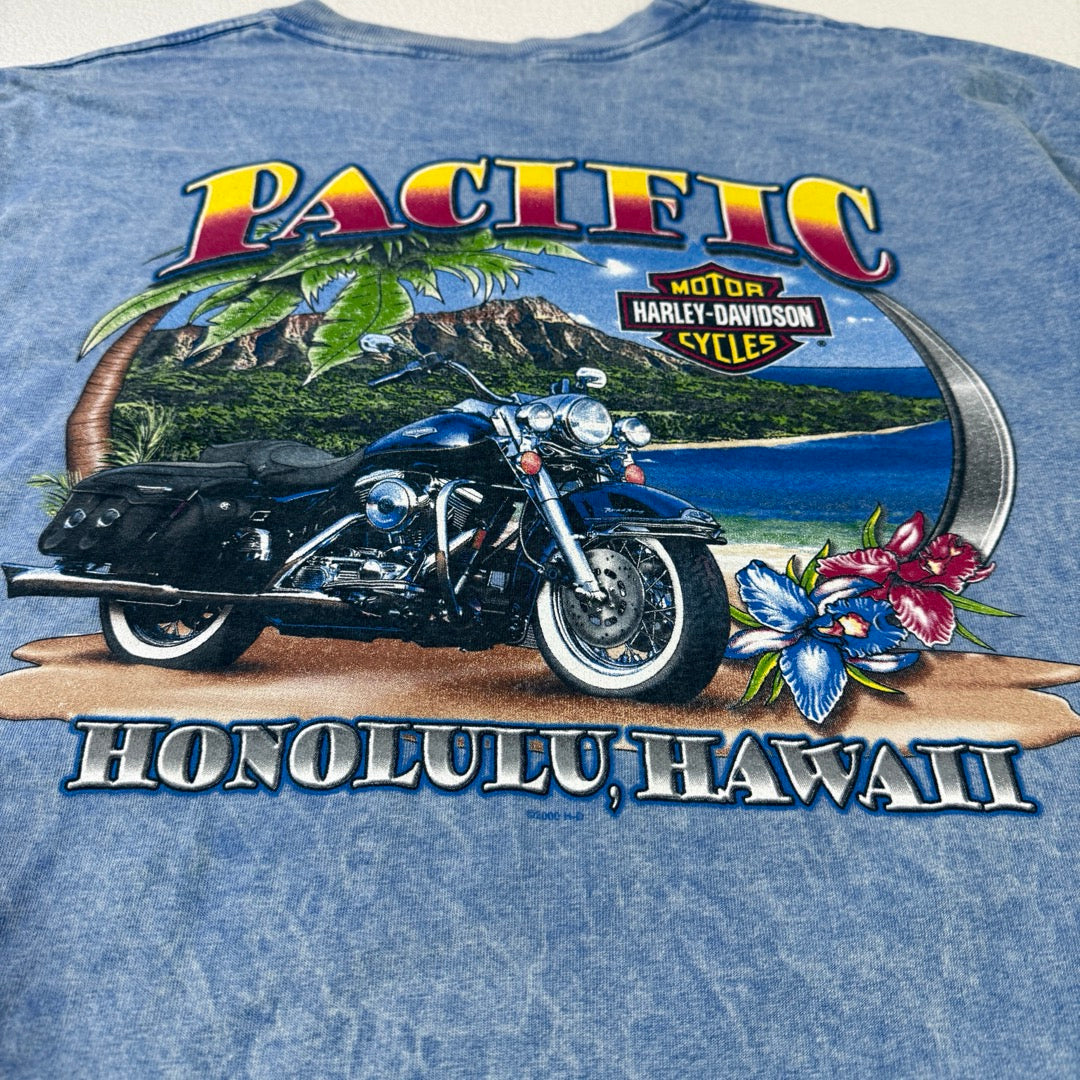 00s Harley-Davidson T-Shirt Made in USA Hawaii 2000 / Tシャツ　アメリカ製 ハワイ Y2K