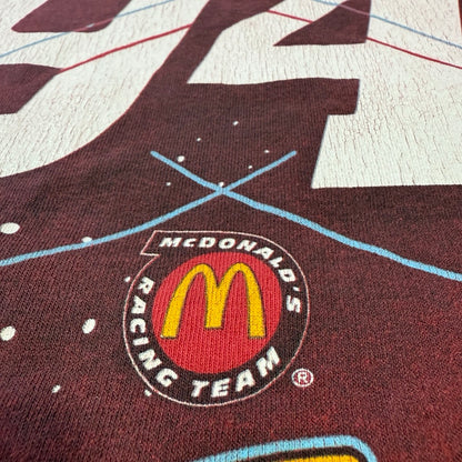 90s NASCAR T-Shirt McDonald's Racing Team Bill Elliott / Tシャツ マクドナルド　ビルエリオット