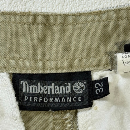 Timberland Cargo Shorts / 90s ショーツ　ショートパンツ　カーゴ　タグ　正面