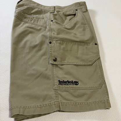 Timberland Cargo Shorts / 90s ショーツ　ショートパンツ　カーゴ　側面