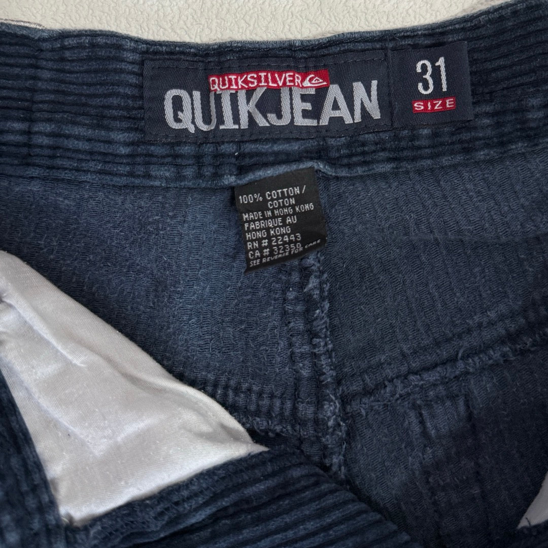 90s-00s Quicksilver short-Pants corduroy Made in HongKong 31 / ショートパンツ　ショーツ　コーデュロイ　