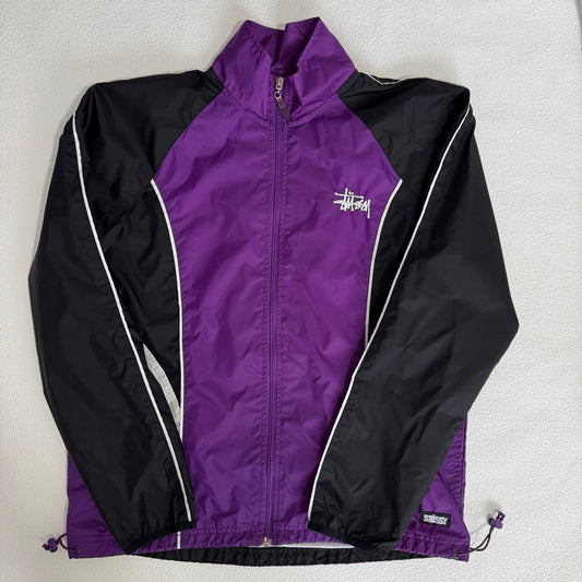 00s Stussy Nylon jacket purple authentic gear / ナイロンブルゾン