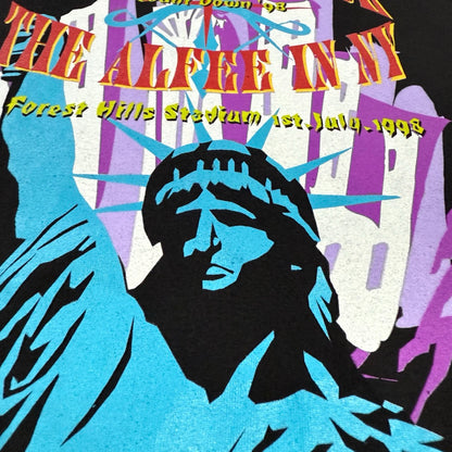 90s The ALFEE NY count down live 98 / Tシャツ　カウントダウン　98