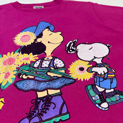 90s SNOOPY T-Shirt tultex Mexico / ピーナッツ　Tシャツ　メキシコ製