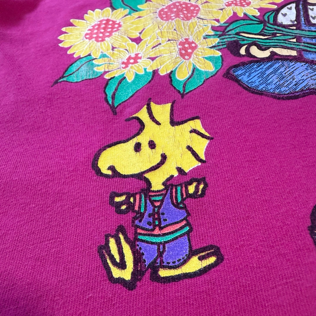 90s SNOOPY T-Shirt tultex Mexico / ピーナッツ　Tシャツ　メキシコ製