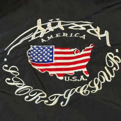 90s Stussy Nylon Blouson Jacket Made in USA / ナイロンブルゾン　白タグ　アメリカ製