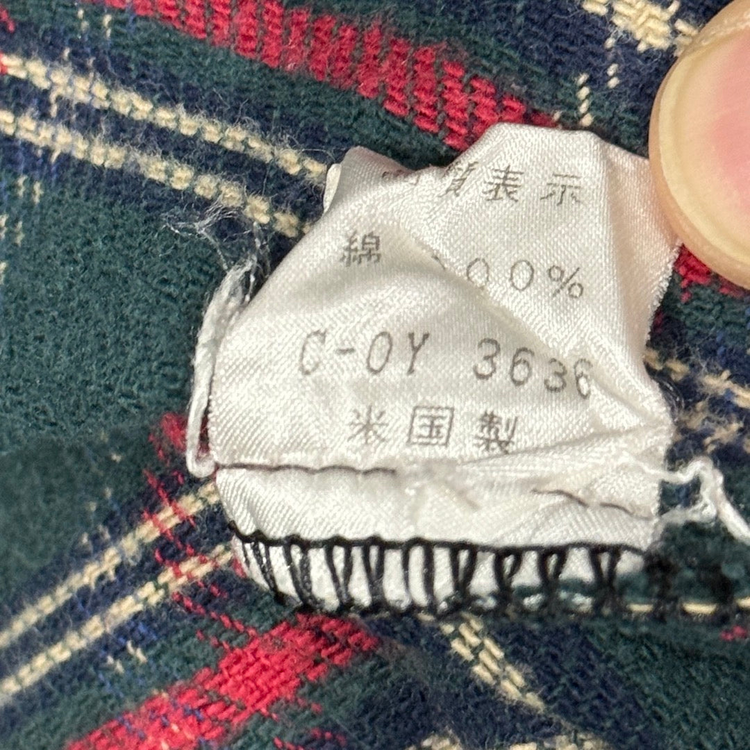 90s Fivebrother shirts Made in USA / ファイブブラザー ネルシャツ アメリカ製