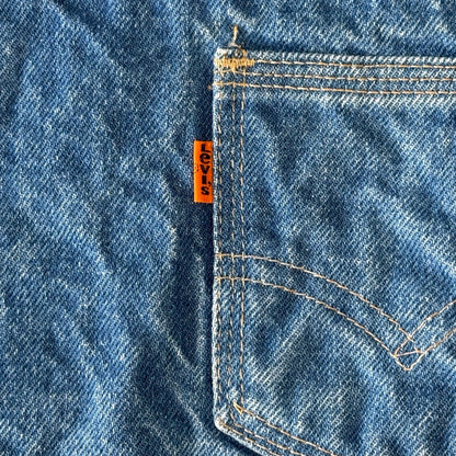 80s Levi’s 60606 boa Denim Vest Made in USA / リーバイス　ボアデニムベスト　ジレ