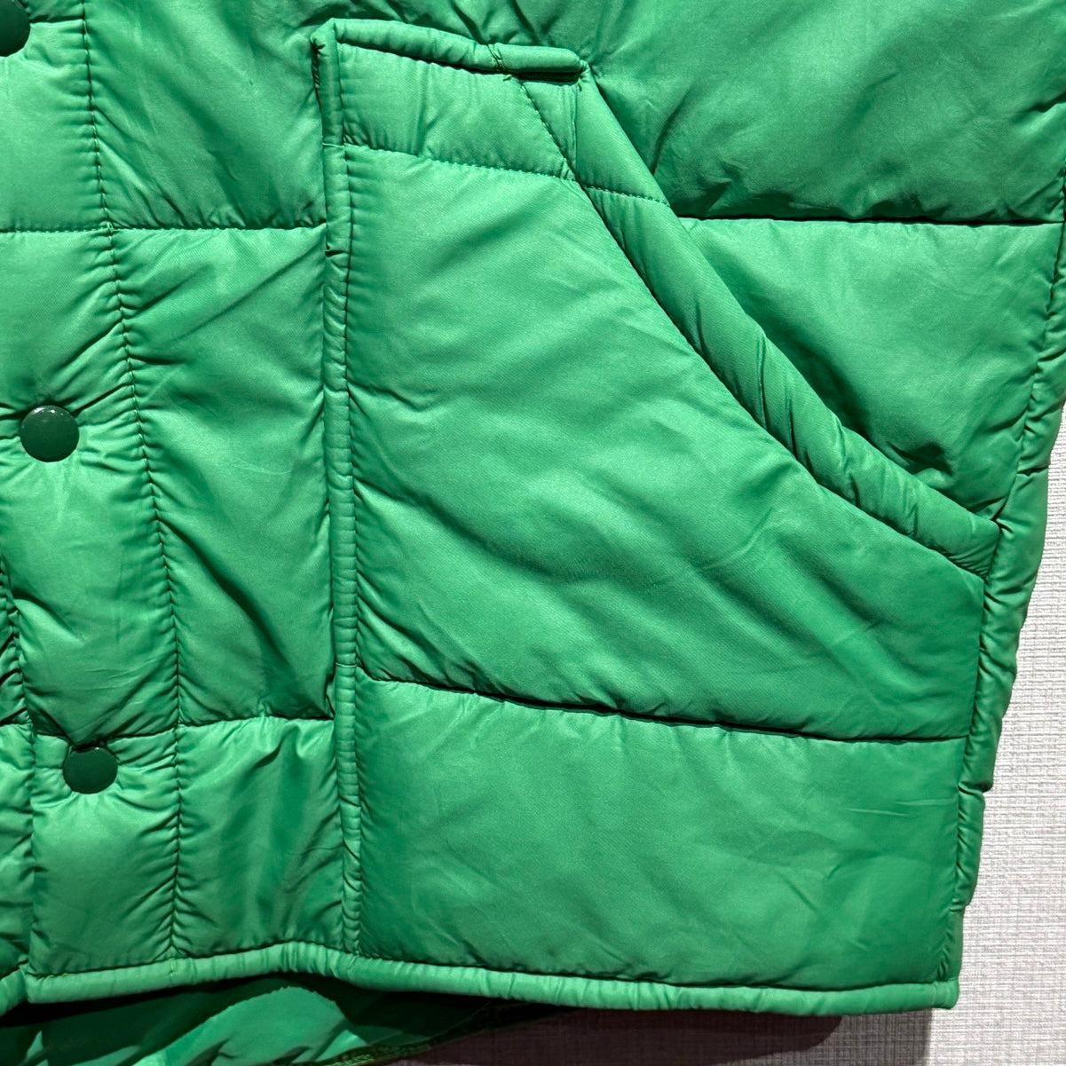 70s-80s Weather Caster vest / ウェザーキャスター　中綿ベスト