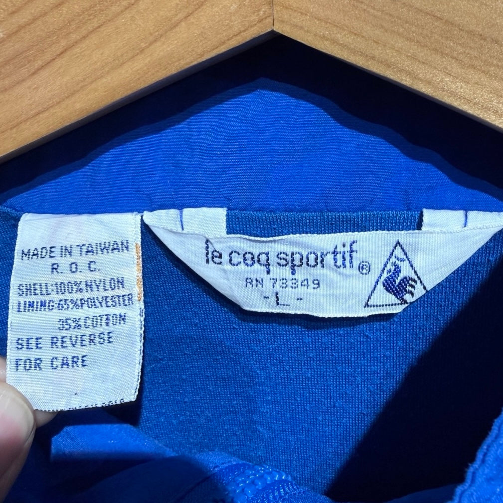 80s-90s Le coq Sportif Nylon Truck Jacket Maide in Taiwan / ルコック　ナイロントラックジャケット　台湾製