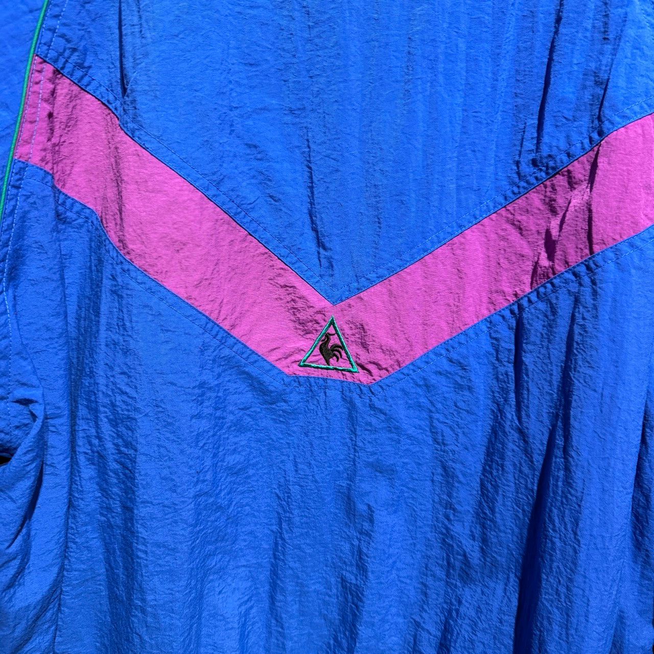 80s-90s Le coq Sportif Nylon Truck Jacket Maide in Taiwan / ルコック　ナイロントラックジャケット　台湾製