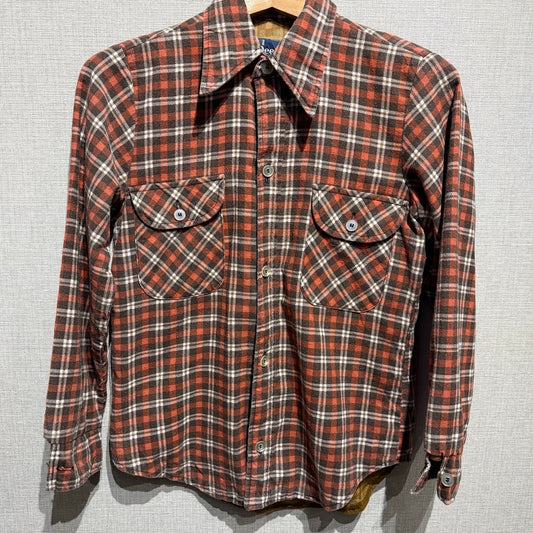 70s Dee Cee Long Sleeve Check Shirts Made in USA / チャック長袖シャツ アメリカ製