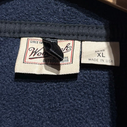 90s Woolrich half snap fleece Made in USA / ウールリッチ　ハーフスナップボタン