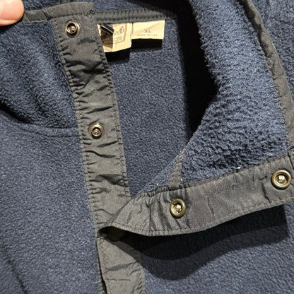 90s Woolrich half snap fleece Made in USA / ウールリッチ　ハーフスナップボタン