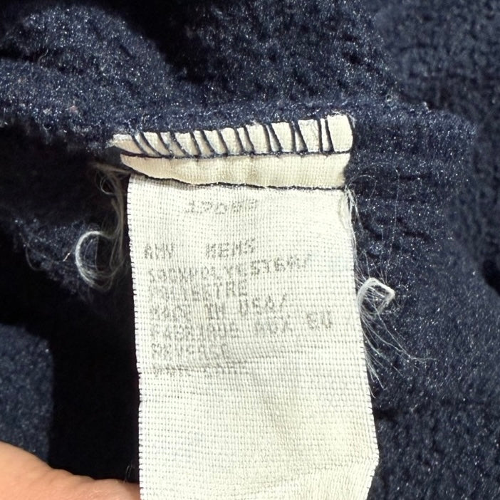 90s Woolrich half snap fleece Made in USA / ウールリッチ　ハーフスナップボタン